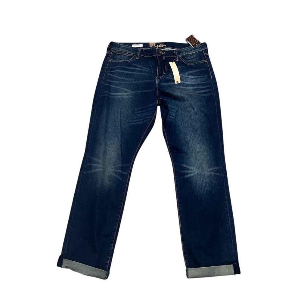 Kut from the Kloth Dark Wash Boyfriend Jeans